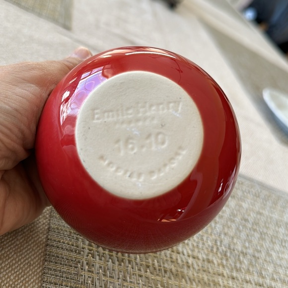 Emile Henry Butter Pot / Butter Bell Red - Picture 5 of 5